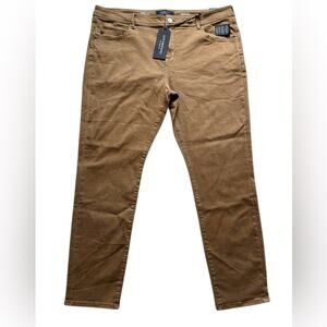 Liverpool Los Angeles Men’s Kingston Modern Straight jeans brown size 42x32 NWT